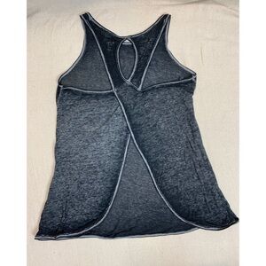 Mossimo Open Back Black Tissue Tank